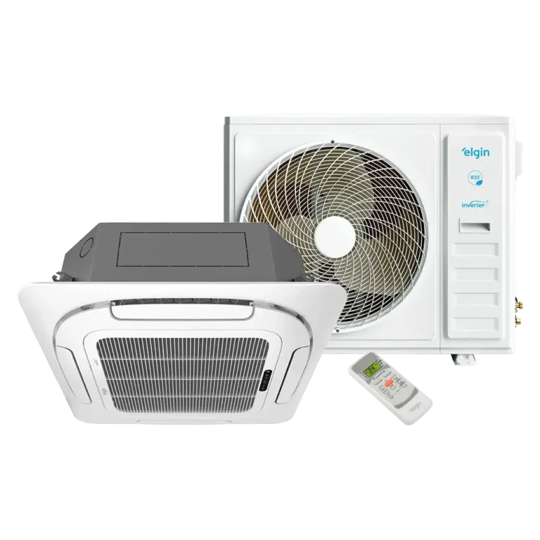 Ar Condicionado Cassete Elgin Inverter Eco 55000 Btus Frio 220v R-32
